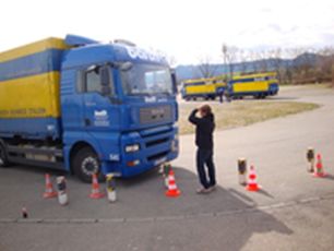 LKW Sicherheitstraining Verkehrswacht Zollernalbkreis e.V.